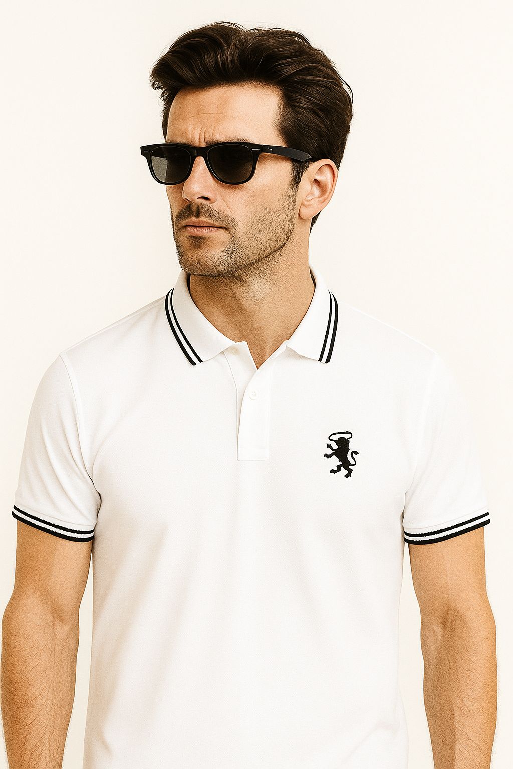 Classic White Polo Shirt