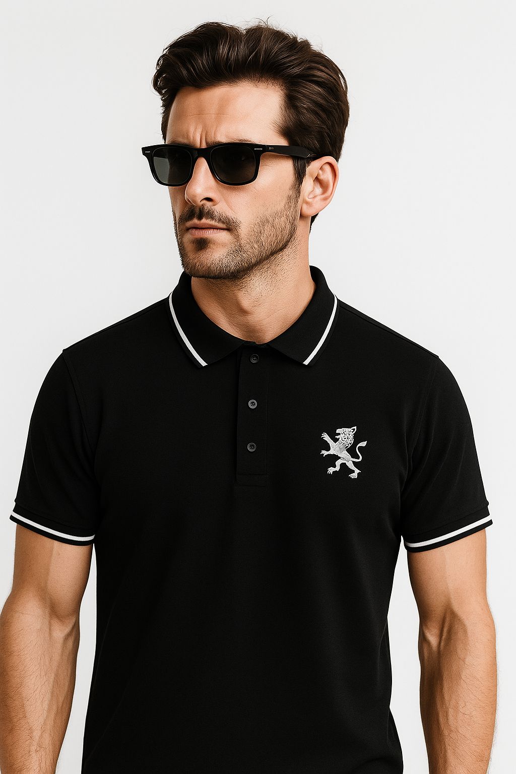 Classic Black Polo Shirt