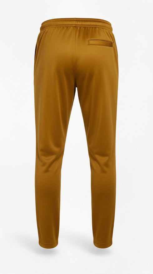 Mustard Double Tune China Coated Trouser – Premium Comfort & Shine