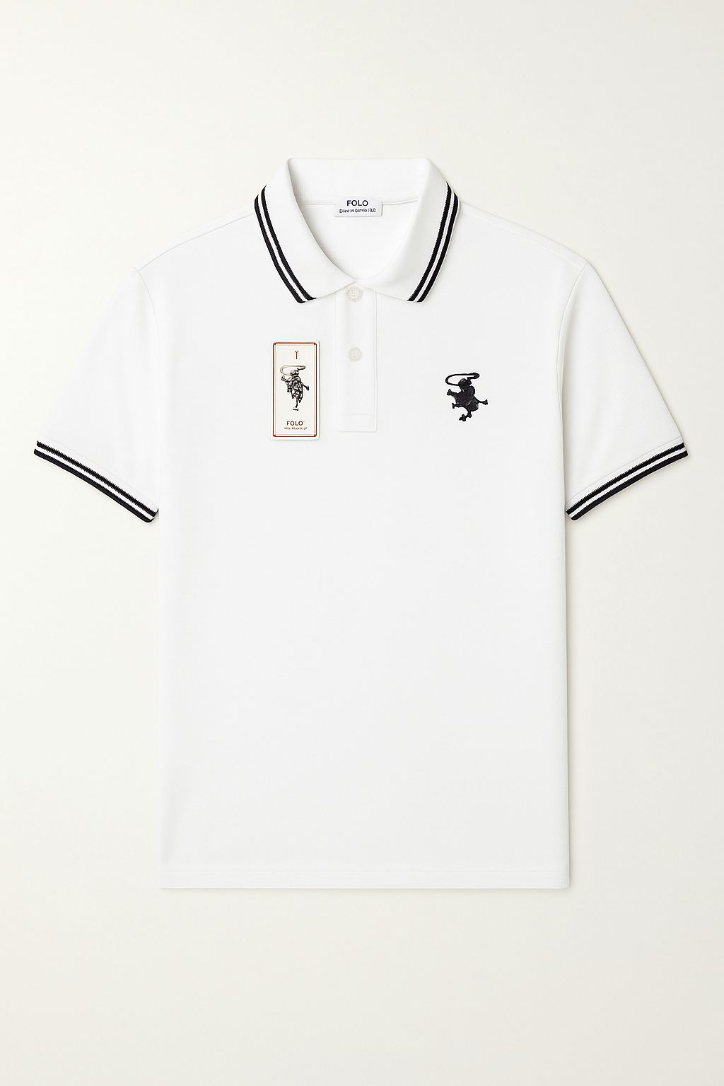 Classic White Polo Shirt