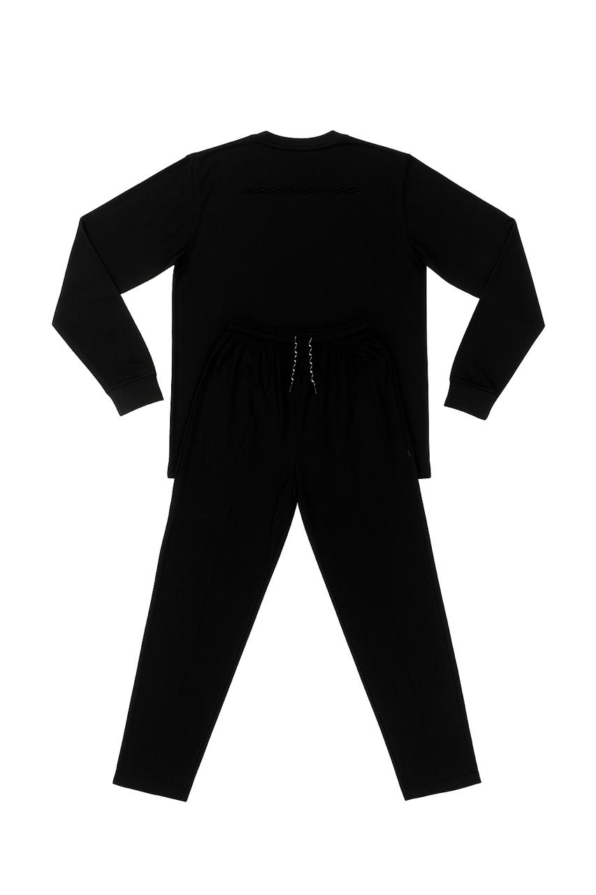 Men’s Classic Black Tracksuit Set