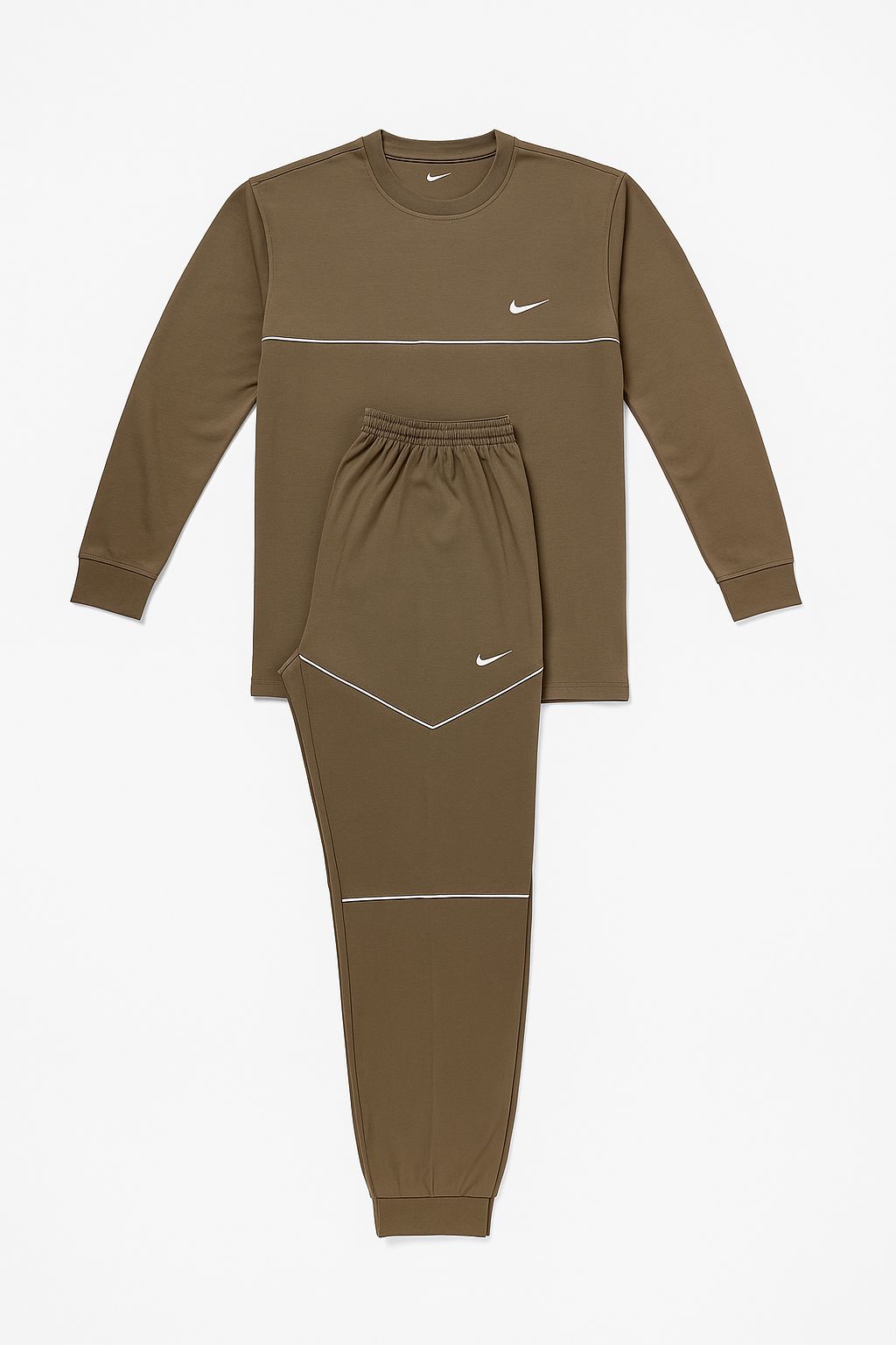 Men’s Classic Light Brown  Tracksuit Set
