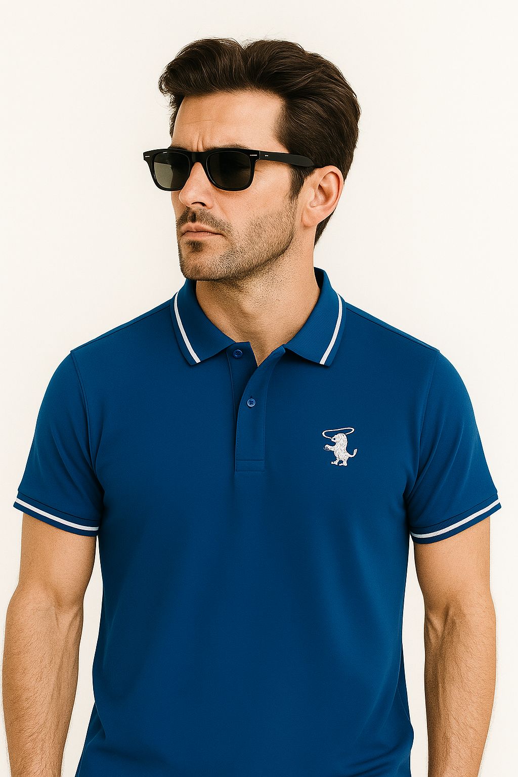 Classic Blue Polo Shirt